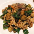Moffyyy's cooksnap of when they made 豚肉と茄子のピリ辛炒め.