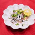 Satoco❋'s cooksnap of when they made ふぐ皮〜〜てっぴ.