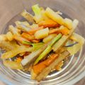 moeoke's cooksnap of when they made 作り置きOK！五種野菜の土佐風きんぴら.