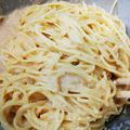 ☆★ケイト★☆'s cooksnap of when they made 牛乳で簡単☆濃厚たらこマヨパスタ.