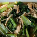 にょりんいこ's cooksnap of when they made 小松菜と油あげの炒め煮.