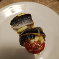sweetminki's cooksnap of when they made サンマのとろけるトマトチーズ焼き.