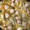 メタルマリオ's cooksnap of when they made たっぷり白菜の肉だんごスープ.