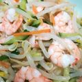 hancha's cooksnap of when they made もやしと海老のエスニックサラダ.