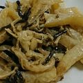 ぽちぼて's cooksnap of when they made 大根とえのきと塩昆布のポン酢マヨ炒め.