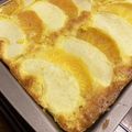 クックSJRCDE☆'s cooksnap of when they made HMで簡単☆りんごと柿の天板ケーキ.