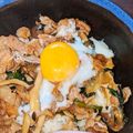 龍斗ママ's cooksnap of when they made 豚肉のスタミナ丼.