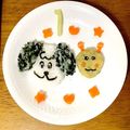 ☆mitsuba☆'s cooksnap of when they made いないいないばあ♪一歳バースデープレート.