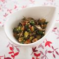 バカリャウ's cooksnap of when they made ☆ご飯のおとも☆セロリっ葉おじゃこ.