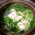 週末は主夫になります's cooksnap of when they made 和風だし香る白だし餃子鍋.