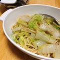 おすしすき杉's cooksnap of when they made 白菜とアンチョビのパスタ.