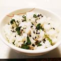 ぱふ's cooksnap of when they made 大根菜飯おにぎり.