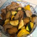しゅんのま's cooksnap of when they made ナスとズッキーニの辛味噌焼き.