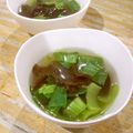 さるちゃんばなな's cooksnap of when they made きくらげとチンゲン菜のスープ.