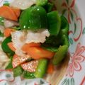 ねねしばこ's cooksnap of when they made ピーマンと人参と豚小間切れ肉の簡単炒め♪.