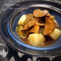 inyako's cooksnap of when they made ピーマンとなすdeあんかけ粉ふきいも.