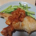 セルフィ's cooksnap of when they made 白身魚のムニエル　サルサソース.