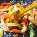 Akitchen！'s cooksnap of when they made 高野豆腐でチンジャオロース　青椒豆腐干絲.
