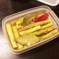 TinyKeek's cooksnap of when they made グリーンアスパラとパプリカのピクルス.