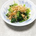 こむぎぱくぱく's cooksnap of when they made 簡単　三つ葉のおひたし.