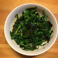 クック1FX93J☆'s cooksnap of when they made 5分で完成!!ニラとわかめのごま和え.