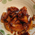 ☆HIMAWARI★'s cooksnap of when they made 簡単おつまみ！ 鶏皮の甘辛焼き.
