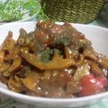 ゴースカ's cooksnap of when they made カレー味☆れんこんと水菜のきんぴらサラダ.