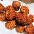 fairy303's cooksnap of when they made 本格的☆黒糖サーターアンダギー.