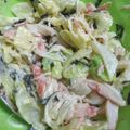 晩ごはん迷子's cooksnap of when they made 簡単 無限キャベツ カニかまのマヨサラダ.