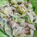 晩ごはん迷子's cooksnap of when they made 簡単 無限キャベツ カニかまのマヨサラダ.