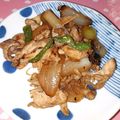 みかんのmama☆'s cooksnap of when they made かしわ(親鳥)のしょうが焼き.