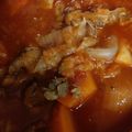 ☆ゆきじるし☆'s cooksnap of when they made 牛すじのトマト煮込み（トマトスープ）。.