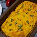 zakkiiM's cooksnap of when they made ノンオイル★豆腐・かぼちゃパウンドケーキ.