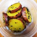 shelly616's cooksnap of when they made さつまいもバータ醤油.