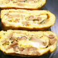 かなっぺ99's cooksnap of when they made お弁当用～きのこの卵焼き～.