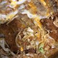 むぃ♪'s cooksnap of when they made 余った惣菜で☆メンチカツの卵とじ.