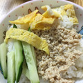mantacarp's cooksnap of when they made ふんわり鶏そぼろの三色丼.