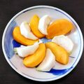 Wakka♪'s cooksnap of when they made 柿とカブの三五八漬け.