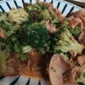 monica06's cooksnap of when they made とまらない。豚コマとブロッコリー中華炒め.