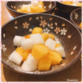 nakamucchi's cooksnap of when they made 柿と大根の箸やすめ.