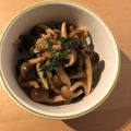 Tomomims's cooksnap of when they made きのこのバターポン酢炒め.