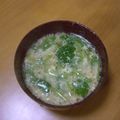 プーニー's cooksnap of when they made ＊簡単＊三つ葉のかき玉汁＊.