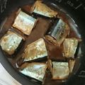 MikariAki☆'s cooksnap of when they made 炊飯器で！さんまの煮付け.
