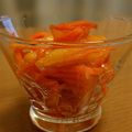 ☆クックNORI☆'s cooksnap of when they made にんじんと柿のマリネサラダ.