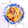 まこぴ〜♪'s cooksnap of when they made さつまいもと大豆の蒸し炒め (^-^)♡.