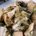 あちたんまん！'s cooksnap of when they made 鶏むね肉と水菜のおろしぽん酢炒め.