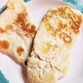 ちょこっとクック's cooksnap of when they made フライパンで簡単ナン♪.
