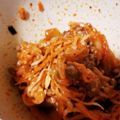 ｍａＵ３'s cooksnap of when they made ◇◆切り干し大根のキムチ納豆あえ◆◇.