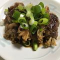 エレガ's cooksnap of when they made 10分で完成！牛コマえのきロール焼.