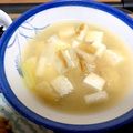 くりりん♩'s cooksnap of when they made 風邪予防にも♡焼きねぎとしょうがの味噌汁.